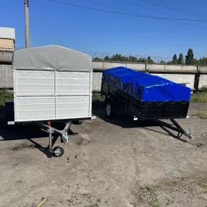 Одноосный усиленный прицеп Днепр-Супер и другие модели. Цена завода.