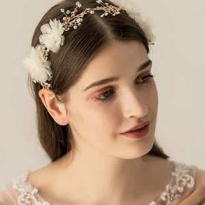 Milanoo Wedding Headpiece Metal Hair Accessories For Bride