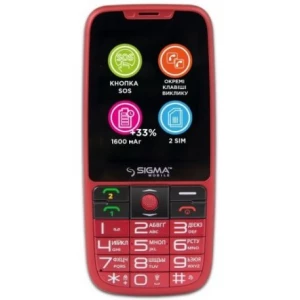 Sigma mobile Comfort 50 Elegance 3 Red