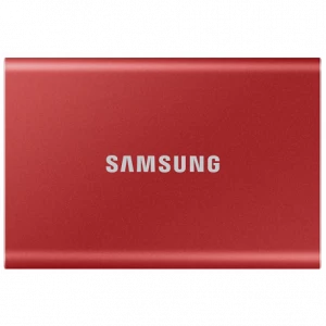 Портативный SSD Samsung T7 1TB USB 3.2 Gen 2 Type-C Red (MU-PC1T0R/WW)