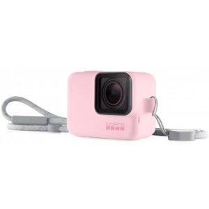 Чехол + ремешок GoPro Sleeve & Lanyard Pink (ACSST-004)