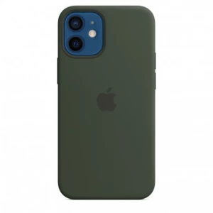 Чехол Apple iPhone 12 Mini Silicone Case with MagSafe Cyprus Green (MHKR3)