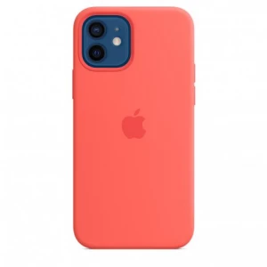 Чехол Apple iPhone 12/12 Pro Silicone Case with MagSafe Pink Citrus (MHL03)