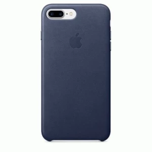 Чехол Apple iPhone 7 Plus Leather Case Midnight Blue (MMYG2)