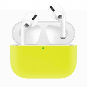 Чехол Silicone Case для Apple AirPods Pro Yellow