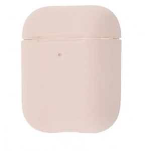 Чехол Ultra Slim Silicone для Apple AirPods 1/2 Pink Sand