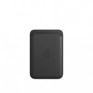 Чехол-бумажник Apple iPhone 12/12 mini/12 Pro/12 Pro Max MagSafe Leather Wallet Black (MHLR3)