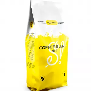Натуральный зерновой кофе Coffee Blend №1 Yes!Presso(купаж)