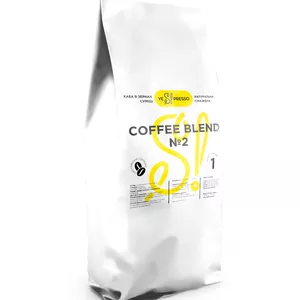 Натуральный зерновой кофе Coffee Blend №2 Yes!Presso (купаж)