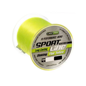 Леска Carp Pro Sport Line Fluo Yellow 1000м 0.310мм