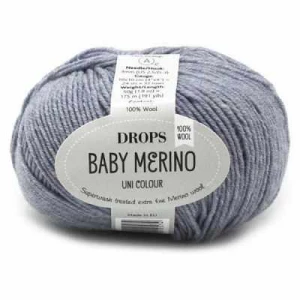 Пряжа, DROPS, Пряжа DROPS Baby Merino Цвет.37 Св. лаванда