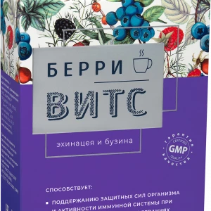 Витаминизированный напиток Эхинацея и бузина, 5 г*20 стиков, БерриВитС