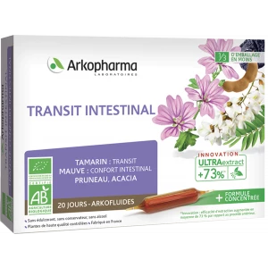 КИШЕЧНИК TRANSIT INTESTINAL, 14+, 20 ампул по 10 мл, Arkopharma