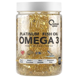 Platinum Fish Oil Omega 3, 555 капсул, Optimum System