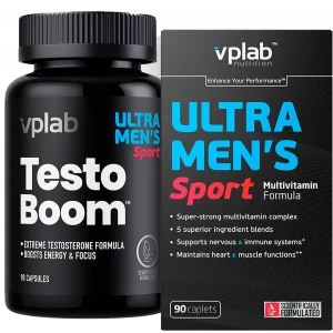 Набор для мужчин: Ultra Men’s & натуральный бустер тестостерона Testoboom , Vplab