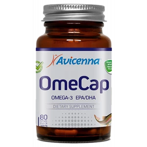 OmeCap Омега-3, 80 капсул, Avicenna