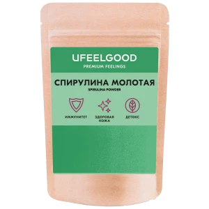 СПИРУЛИНА молотая, 200 г, Ufeelgood