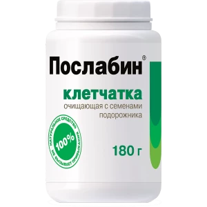 Клетчатка очищающая Послабин, 180 г, BIONATIONAL