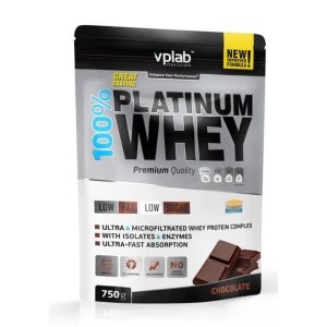 Сывороточный протеин 100% Platinum Whey, вкус «Шоколад», 750 гр, VPLab