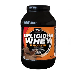 Сывороточный протеин Delicious Whey Protein, вкус «Бельгийский шоколад», 908 гр, QNT