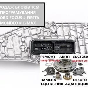 Програмування (прошивка) блоків АКПП ТСМ на Ford DCT та Renault EDC # 310320749R