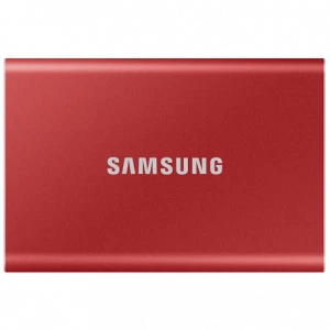 Портативный SSD Samsung T7 500GB USB 3.2 Gen 2 Type-C Red (MU-PC500R/WW)