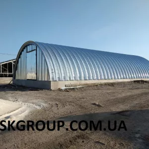 Строительство бескаркасных ангаров, хранилищ, складов «под ключ»,