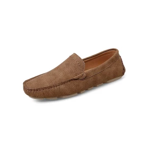 Milanoo Men's Vegan Leather Casual Loafers