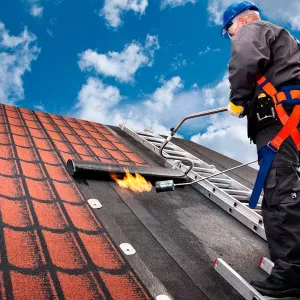 Кровля из рулонных наплавляемых материалов монтаж