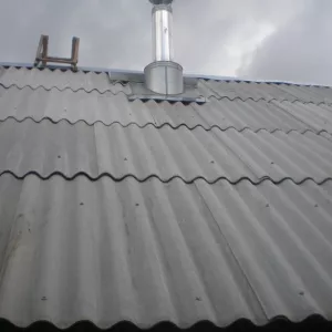 Монтаж шиферной кровли, перекрытие шифером