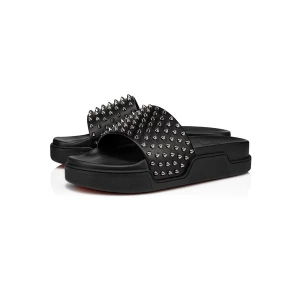 Milanoo Men's Flatform Spike Slide Sandals