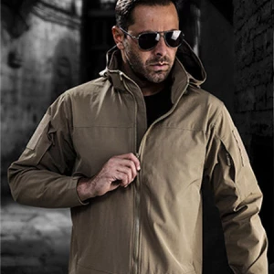 Milanoo Jacket For Men Zipper Polyester Modern