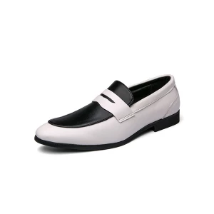 Milanoo Men's Two Tone Penny Loafers