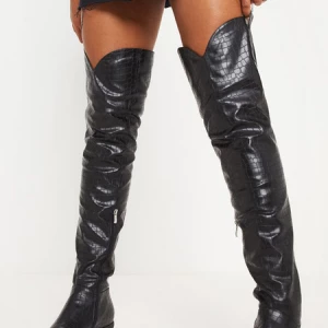 Milanoo Women's Stone Pattern Western Over the Knee Boots