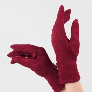 Женские перчатки ISSA PLUS PE-10 7 фиолетовый