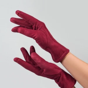 Женские перчатки ISSA PLUS PE-07 6 фиолетовый