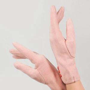 Женские перчатки ISSA PLUS PE-08 7 розовый
