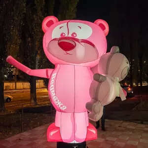 Надувная реклама Рукомах с подсветкой