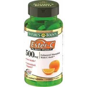 Эстер-С 500 мг, 60 таблеток, Nature's Bounty