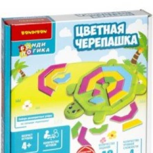 Игра настольная логическая Цветная черепашка