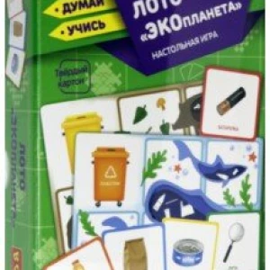 Игра настольная Лото ЭКОпланета, 2 в 1