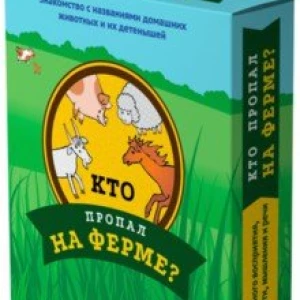 Игра «Кто пропал на ферме?» (35031125)