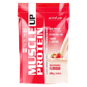 Протеин Muscle UP Protein, клубника, 2 кг, ActivLab