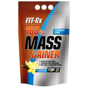 100% Mass Gainer, вкус ваниль, 2700 гр, Fit-Rx