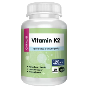 Комплексная пищевая добавка "Витамин К2", 60 капсул, CHIKALAB