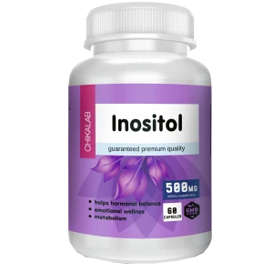 Комплексная пищевая добавка "Инозитол В8", 60 капсул, CHIKALAB