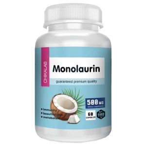 Комплексная пищевая добавка "Монолаурин", 60 капсул, CHIKALAB