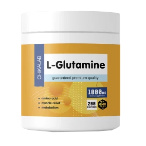 Комплексная пищевая добавка "Глютамин", 200 г, CHIKALAB
