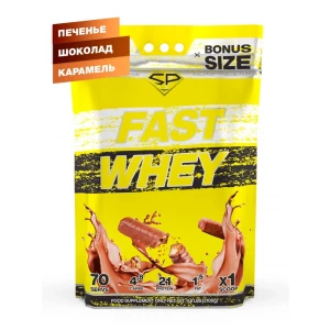 Сывороточный протеин Fast Whey, Твикс, 2100 гр, SteelPower