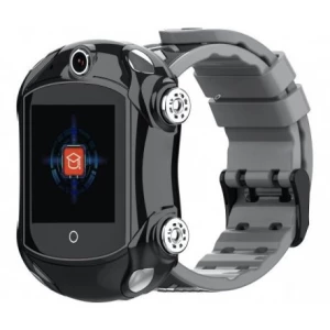 Детские телефон-часы с GPS трекером GOGPS ME X01 Black (X01BK)